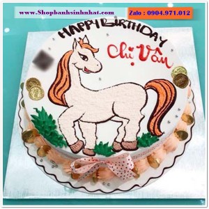 Bánh Sinh Nhật Con ngựa - YN32